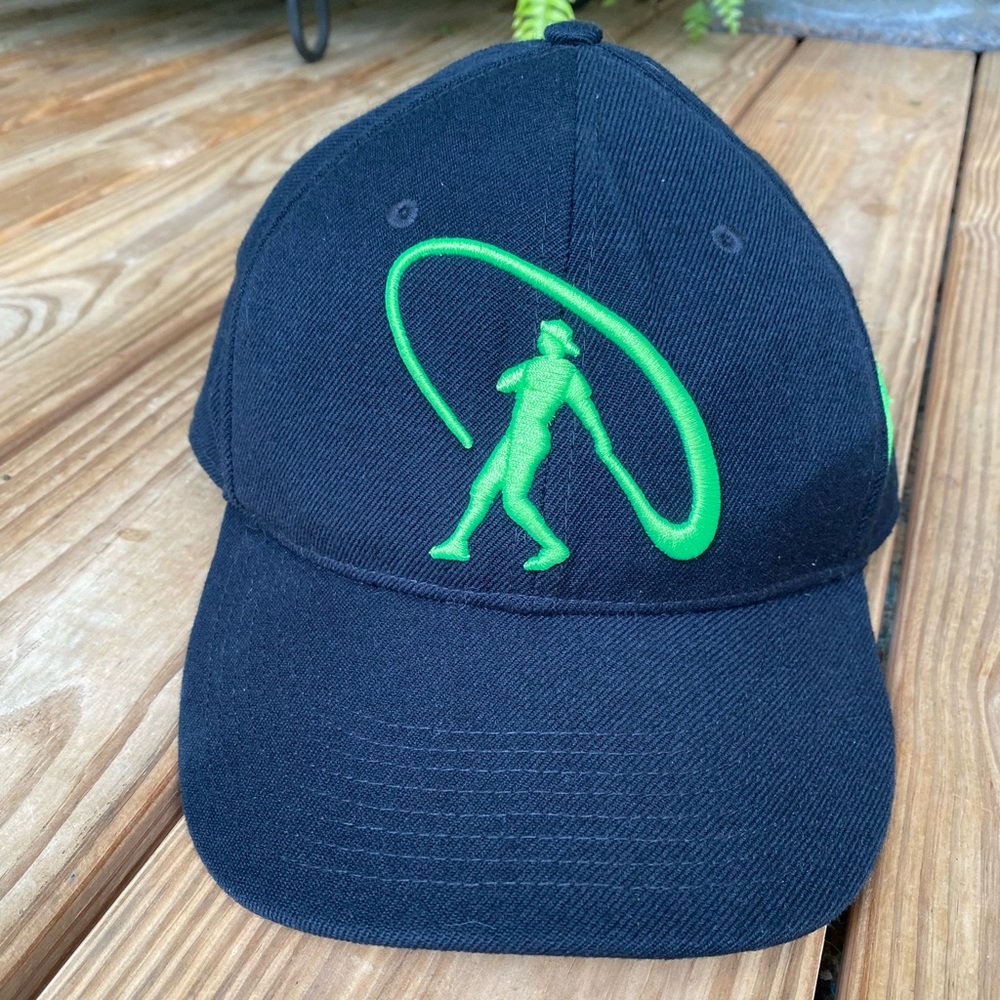 NIKE SWINGMAN 643 Hat Ken Griffey Jr 24 Snapback Baseball Cap Black Green